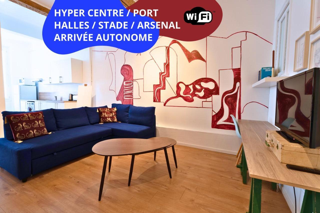 L'Atelier D'Artiste - Refuge Boheme Et Creatif Apartment Toulon Exterior photo